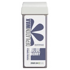 Віск в касеті для депіляції Simple Use Beauty Blueberry (Чорниця) 100 мл